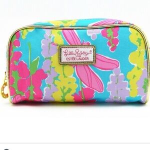 Lilly Pulitzer X Estée Lauder Cosmetic Makeup Bag Travel Pouch